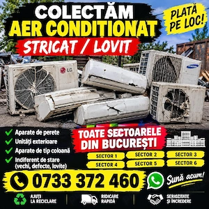 colectam aere condiționate stricate lovite