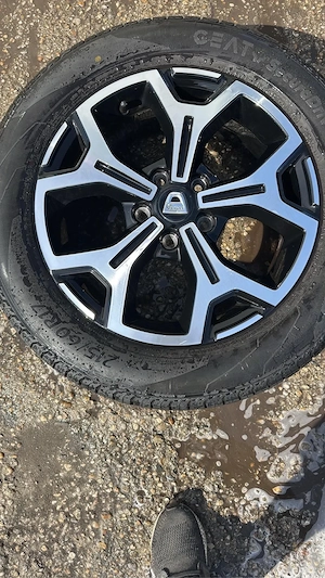 Set Roti dacia duster ,Nissan Qashqai ,Renault Kadjar 215/60/R17 cu anvelope de Vara  - imagine 4
