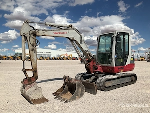 Excavator pe senile Takeuchi TB250 - imagine 2