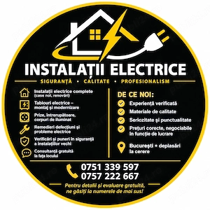 Electrician București   montaj, remedieri, verificări instalații