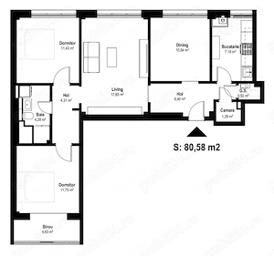 Inchiriez apartament 4 camere, mobilat, complet utilat, ultracentral - imagine 8