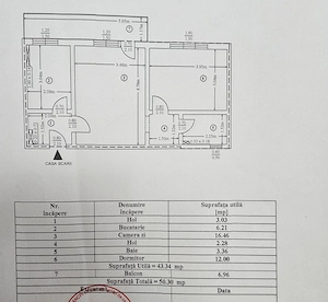 Apartament 2 camere cu balcon generos, zona Centrala Pietricica - imagine 13