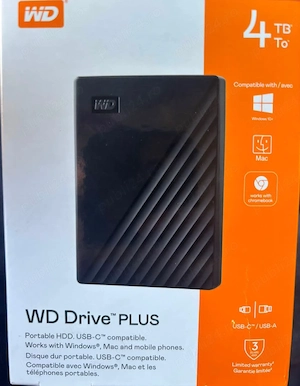 Hdd extern WD 4 tb nou sigilat 