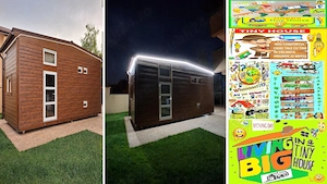 Vand Tiny House Pe Roti - Casa Birou Vacanta - Patru Anotimpuri - imagine 2