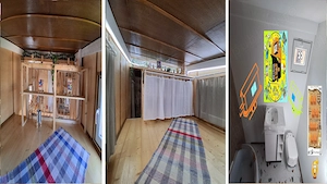 Vand Tiny House Pe Roti - Casa Birou Vacanta - Patru Anotimpuri - imagine 9