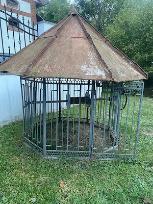 Structura metalica acoperiș complet fantana