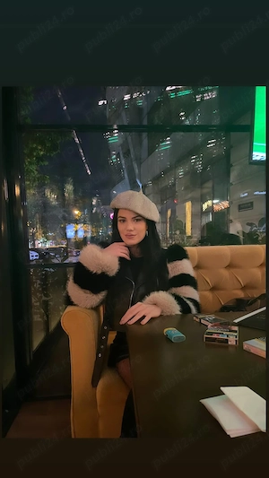 Geaca din blana cu piele 