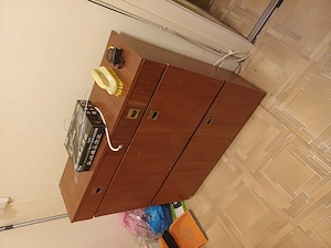 Pantofar MDF cu 2 sertare
