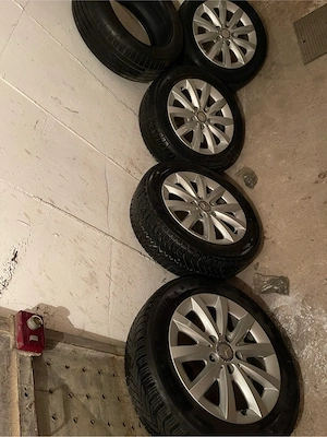 Set jante si cauciucuri iarna Mercedes 195/65/15