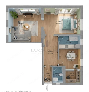 Apartament, Central - imagine 1