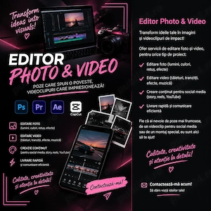 Editor de videoclipuri Anunturi Poze
