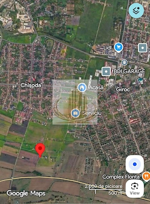 Teren investițional Chișoda | 974 mp | 2 fronturi | PUZ servicii - imagine 8