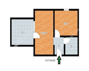 Apartament 2 camere decomandate balcon loc parcare Lacul Binder Sibiu - imagine 6