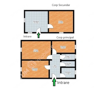 Casa individuala de 120 mp si teren de 623 in zona Turnisor din Sibiu - imagine 7