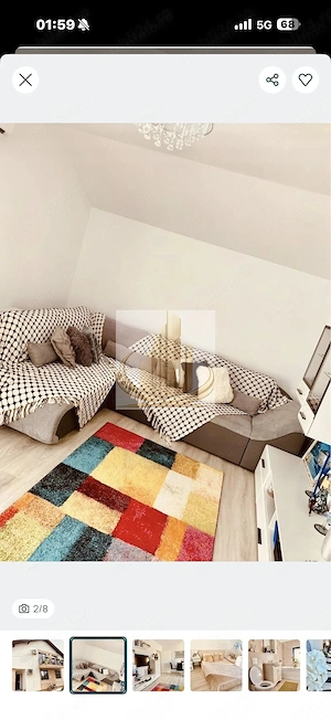 🏡 Apartament cu 2 camere, terasă și loc de parcare | 57 mp utili - imagine 2