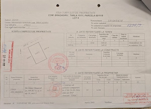  Vând teren intravilan 2x 540 mp, în Bragadiru (Ilfov), Prelungirea Ghencea  - imagine 3