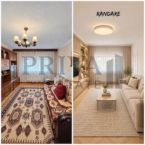 Apartament mobilat 3 camere, centrala, zona Lipovei
