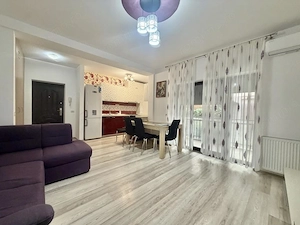 Apartament 3 camere, mobilat/utilat, parter, balcon in Giroc  - imagine 2