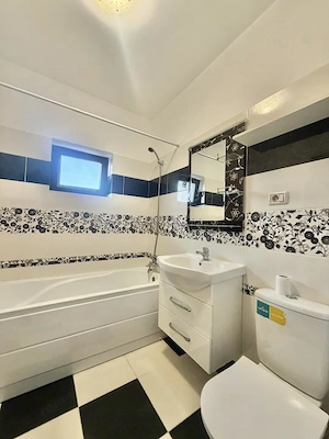 Apartament 3 camere, mobilat/utilat, parter, balcon in Giroc  - imagine 9