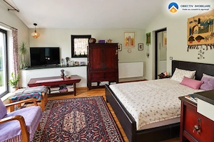 Casa din lemn P+M 191 mp, teren 2.199 mp, Almas - Garcina, zona retrasa - imagine 5