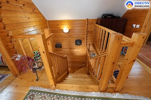 Casa din lemn P+M 191 mp, teren 2.199 mp, Almas - Garcina, zona retrasa - imagine 13