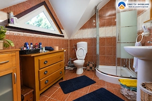 Casa din lemn P+M 191 mp, teren 2.199 mp, Almas - Garcina, zona retrasa - imagine 8