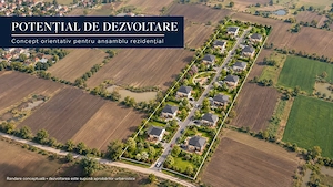 Teren intravilan 26.399 mp Dascălu   acces drum, curent în apropiere, viitor nod A0 DJ200 - imagine 5