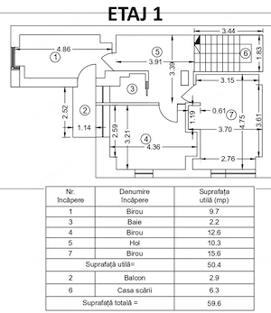 Imobil D+P+2E+M ideal clinica medicala - imagine 19