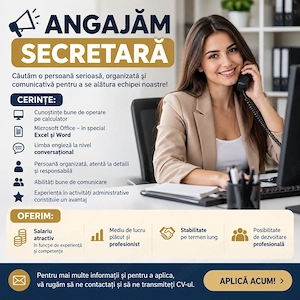 Angajam Secretara