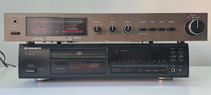 Amplificator Vintage Metz Mecasound AX 4980 Vu-metre LED Made in Germany