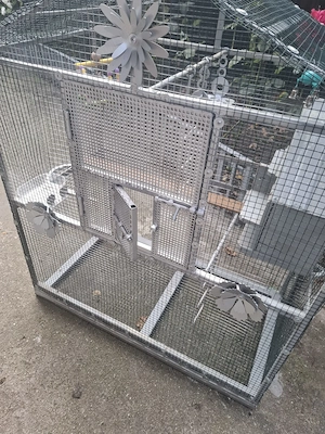 Vand colivie ptr perusi sau papagali .Dimensiuni 1200 1000 500mm - imagine 5