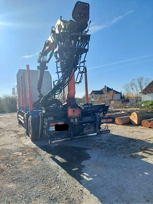 Vand camion forestier DAF XF 2004 - imagine 4