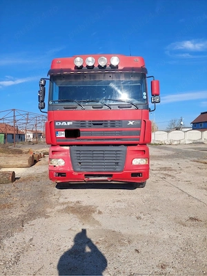 Vand camion forestier DAF XF 2004 - imagine 2
