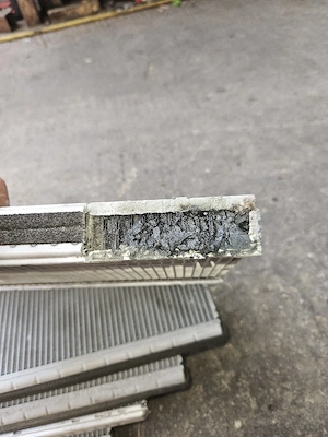 Schimb calorifer căldură bmw e90.