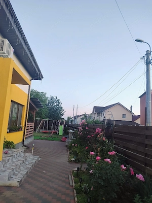 Casa Modernă P+M (2022) în Craiova | 3 Dormitoare, 2 Băi | Mobilată si utilata - imagine 8