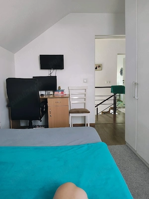 Casa Modernă P+M (2022) în Craiova | 3 Dormitoare, 2 Băi | Mobilată si utilata - imagine 4