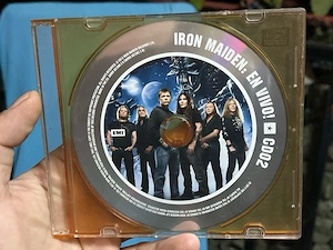 IRON MAIDEN - En vivo! (Vol. 2) 2012   Album original CD, stare buna, de colectie