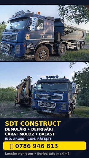 vând autobasculantă Volvo - imagine 4