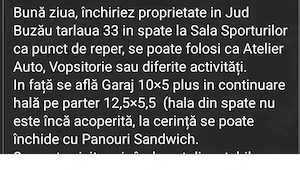Inchiriez hala