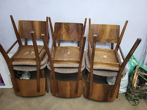 scaune tapitate vintage
