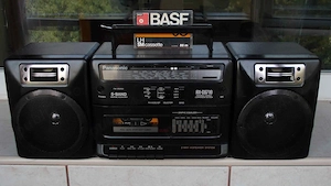 Radio PANASONIC Rx-Cs710 casetofon,boombox vintage SINGAPORE 