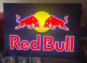Panou Luminos Red Bull Original Alrec 69x49 cm - Casetă Luminoasă Bar   Man Cave