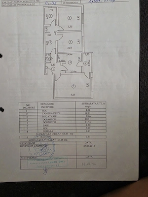 Vand apartament 3 camere, decomandat, zona E3