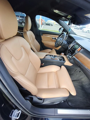 Volvo S90 D5 AWD 2019 235cp Inscription piele Nappa Full detailing variante Volvo XC60 Audi BMW SUV  - imagine 7