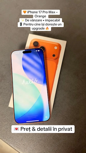 iPhone 17 pro Max 256 gb