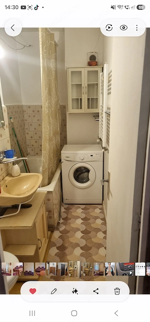 De inchiriat ap.cu o camera ,bucatarie baie,zona Tudor,Targu Mures,zona linistita. - imagine 7