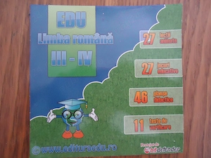 Vand 3 CD-uri romana ,matematica si geografie pentru clasele III-IV