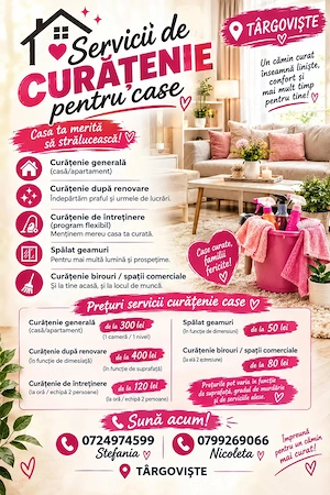 Servicii de curatenie 