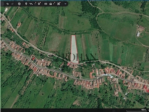 Teren 4.000 mp | Front Generos 47 ml | Utilități | La Asfalt | Cricău - imagine 3