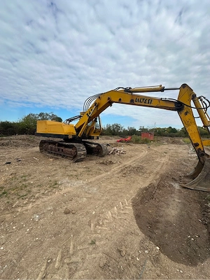 Vând excavator + rabă - imagine 3